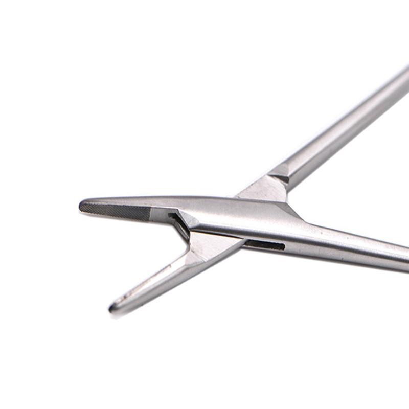 Product Introduction of Dental Needle Holder Plier Reusable Gold Plated Handle Forcep Dental Tweezers Instrument 12