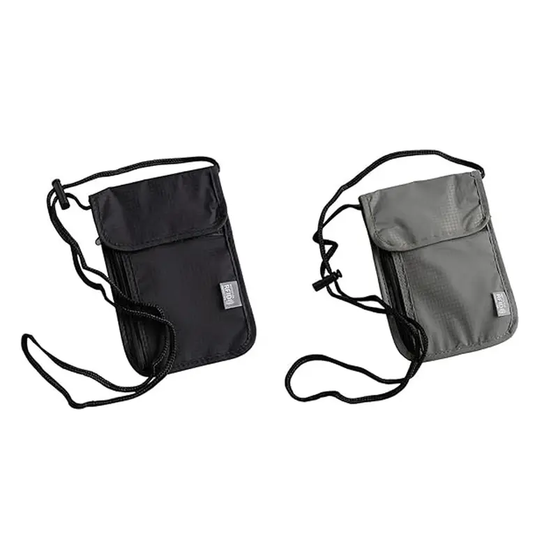 Multi-functional Passport Bag, 1 Count Portable Anti-theft Card Bag, Traveling Storage Bag for Home & Travel, Travel Essentials 0