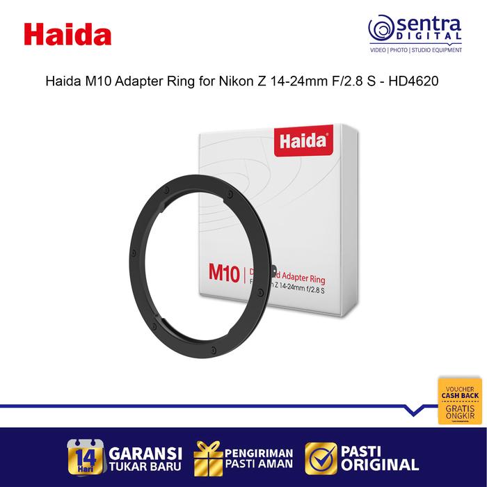 Gambar Haida M10 Adapter Ring for Nikon Z 14-24mm F/2.8 S Lens - HD4620 dari Sentra Digital Kota Surabaya Tokopedia