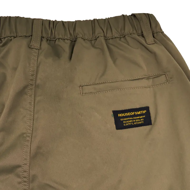 House of Smith Cargo Short Pants Recon Short Baggy Pants Mocca - Celana Cargo Pendek Pria