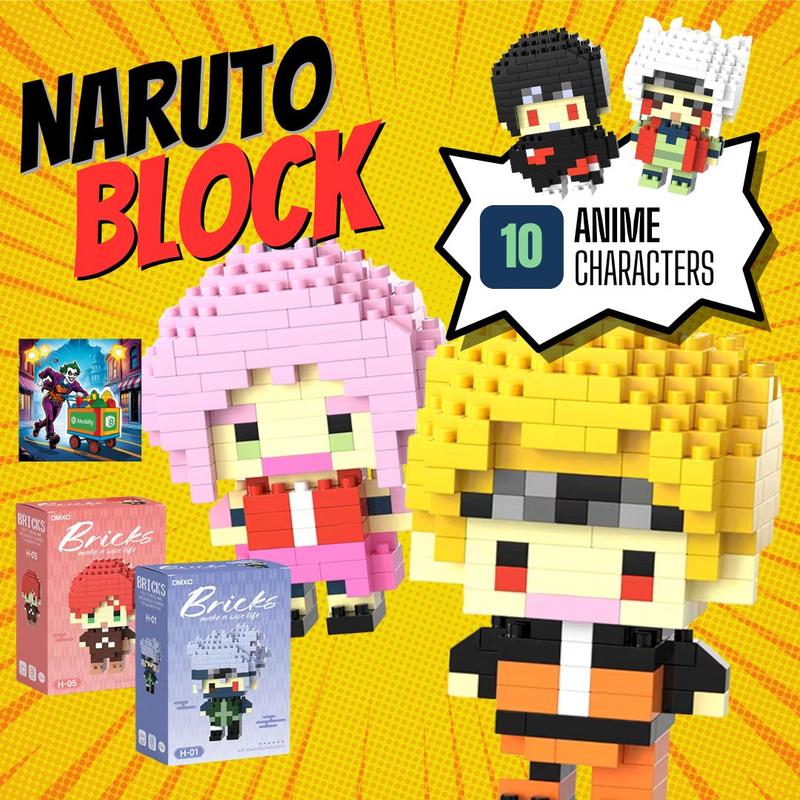 Naruto Nano Block Building Block Gift Decoration Building Block ...