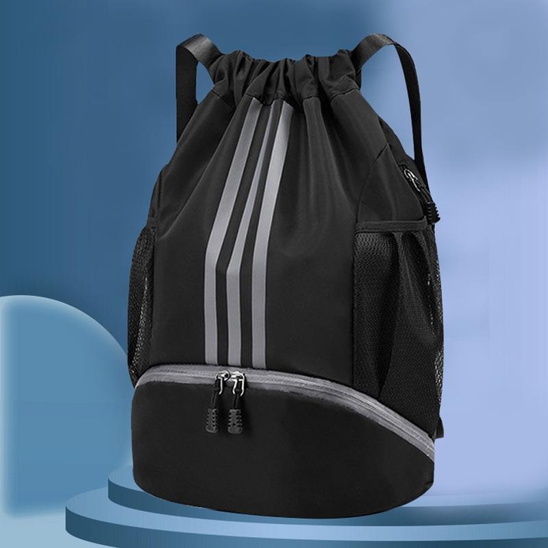 Balo Dây Rút Thể Thao Chống Nước Có Ngăn Đựng Giày Chơi Bóng Rổ , Bóng Đá Tập Gym