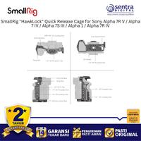Gambar SmallRig 4481 "HawkLock" Quick Release Cage for Sony Alpha 7R V / Alpha 7 IV / Alpha 7S III / Alpha 1 / Alpha 7R IV dari Sentra Digital Kota Surabaya 5 Tokopedia