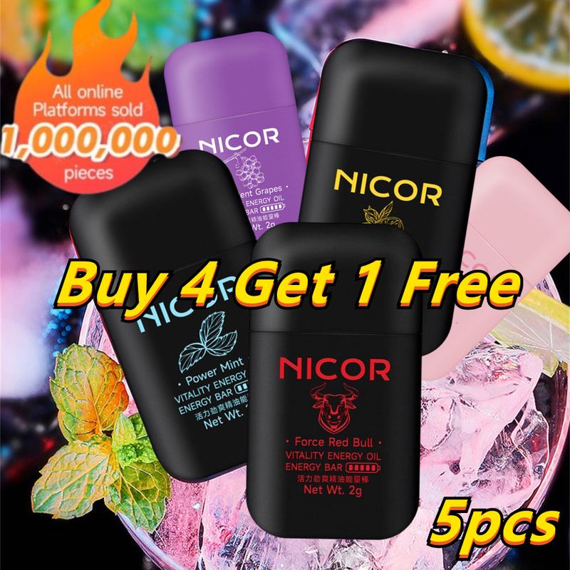 [Buy 4 Get 1 Free 5Pcs] Set Genuine Nicor Double-hole Refreshing ...