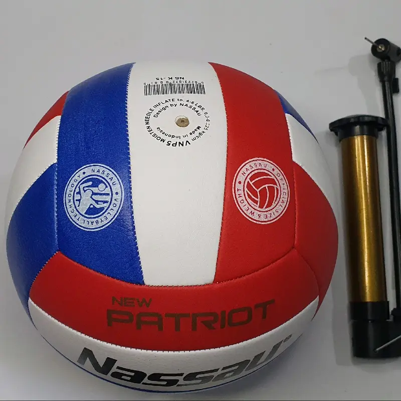 BOLA VOLI NASSAU PATRIOT  JAIT  ( GRATIS POMPA & PENTIL) 1