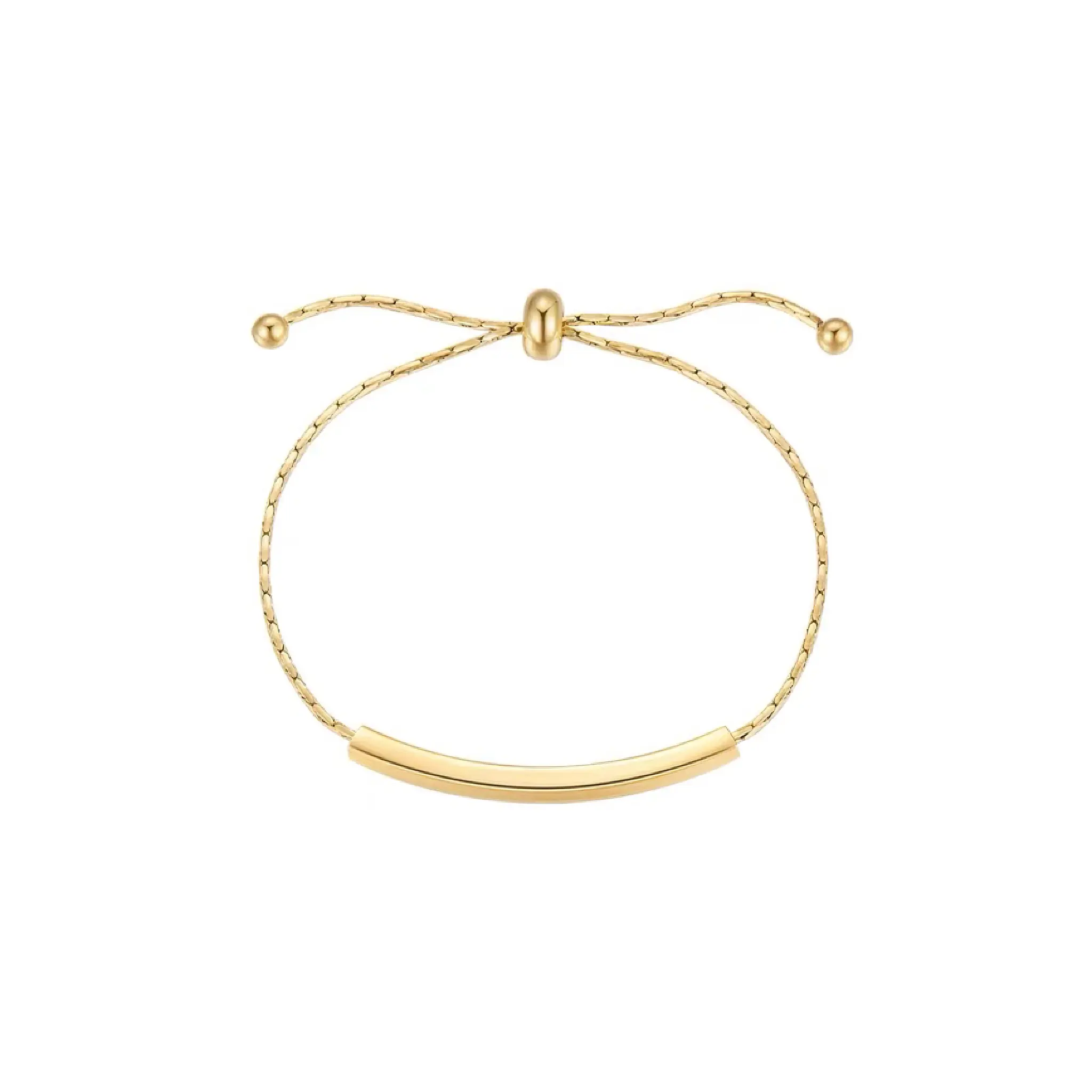 EK007 Gelang retro emas kelas atas dengan desain khusus, gelang bestie ...