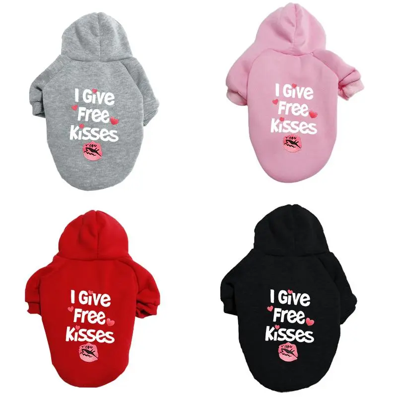 Creative Letter Print Pet Hoodie, Cute Pet Clothes for Small Medium Dogs & Cats, Pet Clothing Supplies for Indoor Outdoor Wear 5