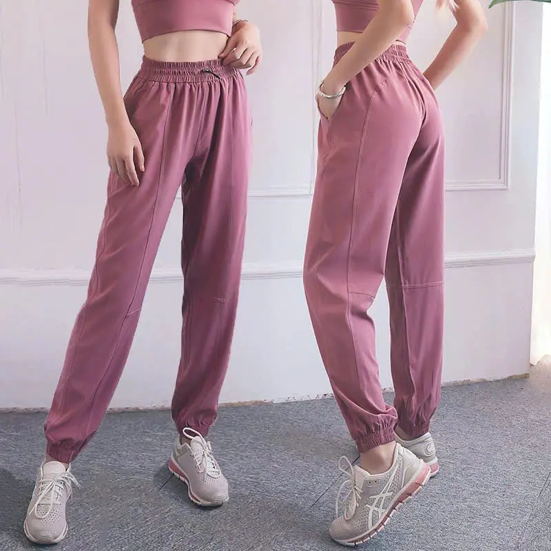 Quần jogger tập gym nữ, Quần tập Yoga, Quần thể thao nữ chất gió