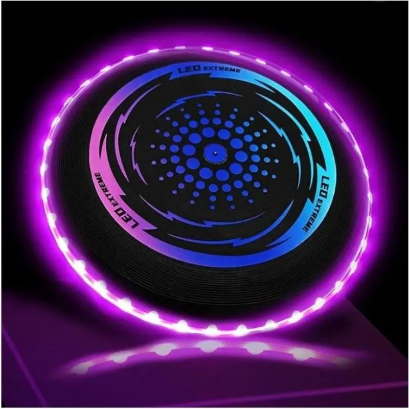 Luminous Flying Discs, 1 Piece Glow in The Dark Professional Flying Discs for Outdoor Sports, Sports Equipment for Outdoor Activities