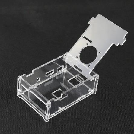 Gambar Case Acrylic Raspberry Pi 4 B/B+ Akrilik Tanpa Fan dari raftechbandung Kota Bandung Tokopedia