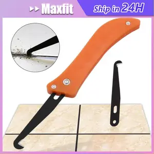 Pisau Pengkorek Nat Keramik / Tile Gap Repair Tool Pisau Pembersih Nat / Alat Renovasi Lantai Dinding Keramik / Tool Hook Knife untuk Keramik