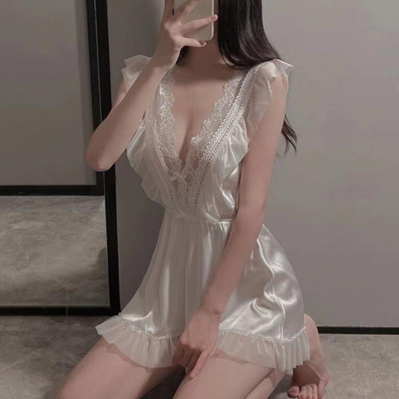 Bộ Đồ Ngủ Nữ, Gợi Cảm, Bộ Đồ Mặc Nhà, Nhẹ, Váy Hai Dây, Thoải Mái, Váy Ngủ, Váy Dạ Hội, Thích Hợp Cho Bữa Tiệc, Tuyệt Vời Làm Quà Tặng 0