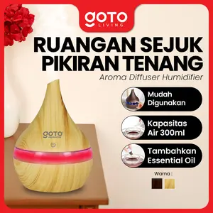 (Promo Terbatas) Goto [COD] Humion Humidifier Diffuser Aroma Terapi Essential Oil Pelembab