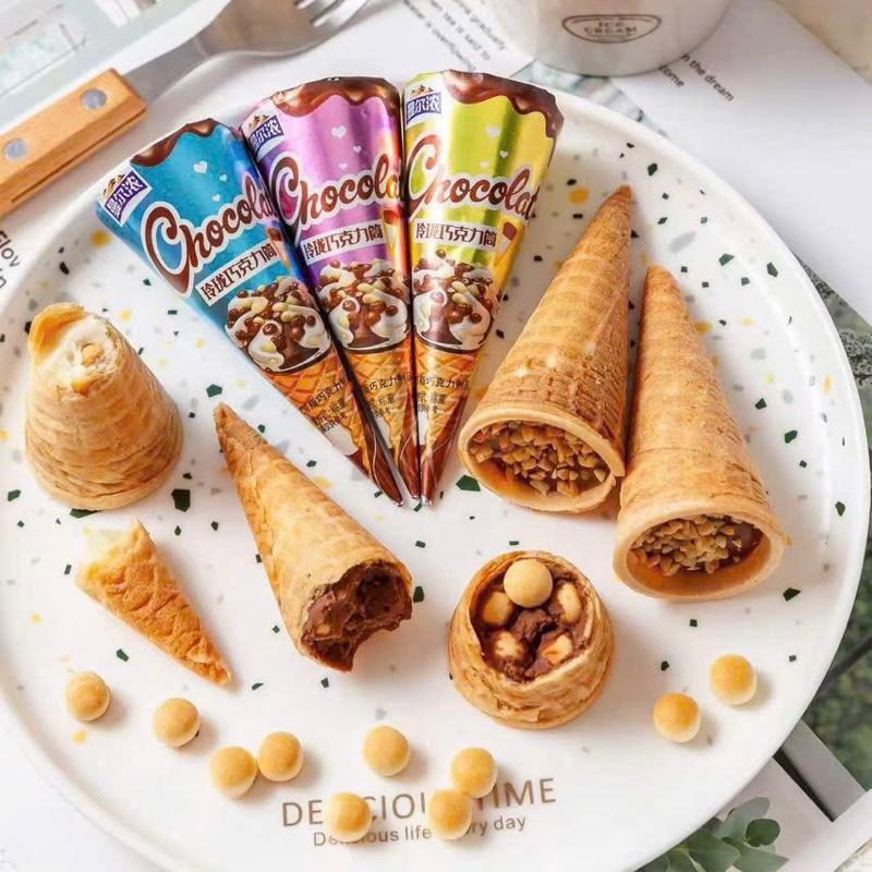 500g Bánh Ốc Quế Nhân Sô Cô La Sữa Hàng Nhập Khẩu Loại 1 Snack Food Ăn Vặt  Nho