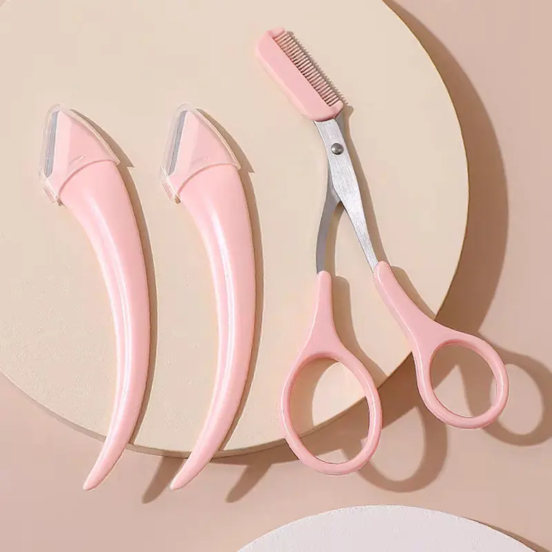 Alat Cukur Alis Manual Ergonomis untuk Pria dan Wanita 3