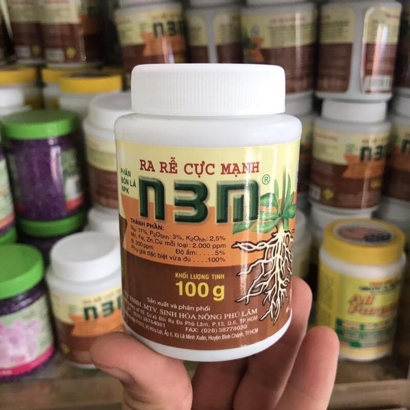 Thuốc kích rễ N3M - Kích ra rễ cực mạnh cho các loại Cây trồng. Hũ 100g