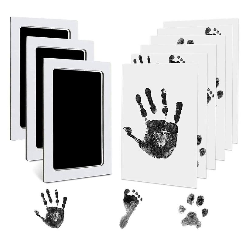 Product Introduction of Paw Print Clean Touch Ink Pad, Dog Or Cat Pet Owner Keepsake, DIY Inkless Nose and Pawprint Impression Making Kit 0