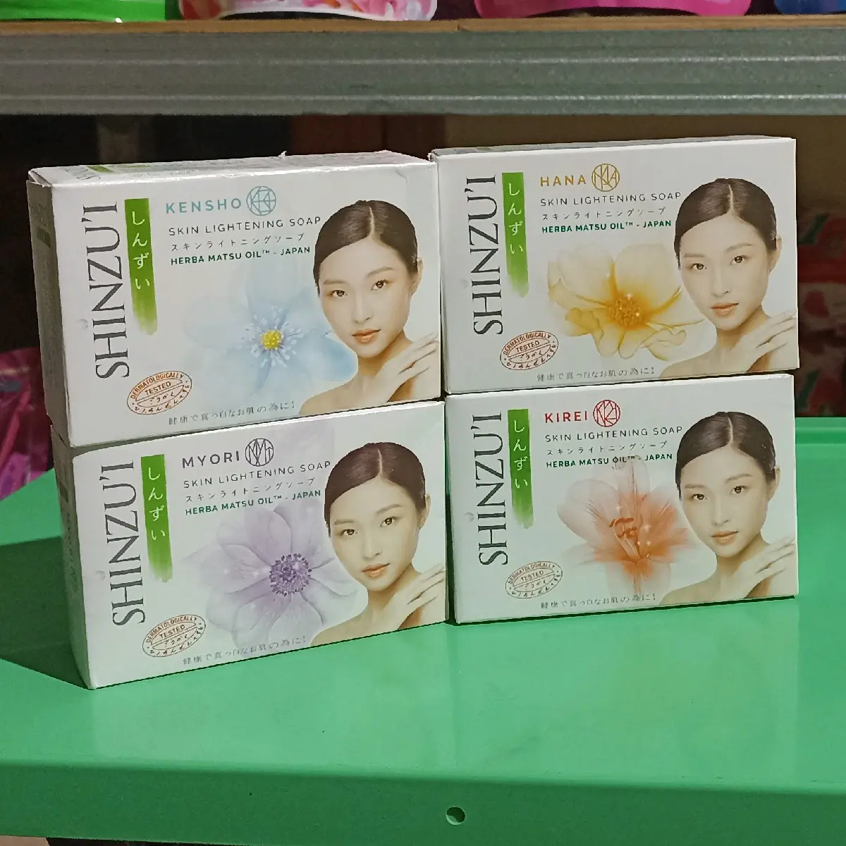 Sabun SHINZU'I 80gr (Paket 10pcs) Asam Amino Mandi Soap
