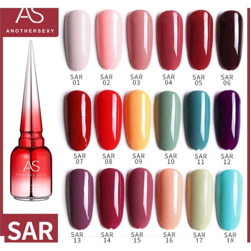  Sơn Gel As mã SAR | Chai đỏ 15ML Màu chuẩn đẹp chất mượt  Nữ 