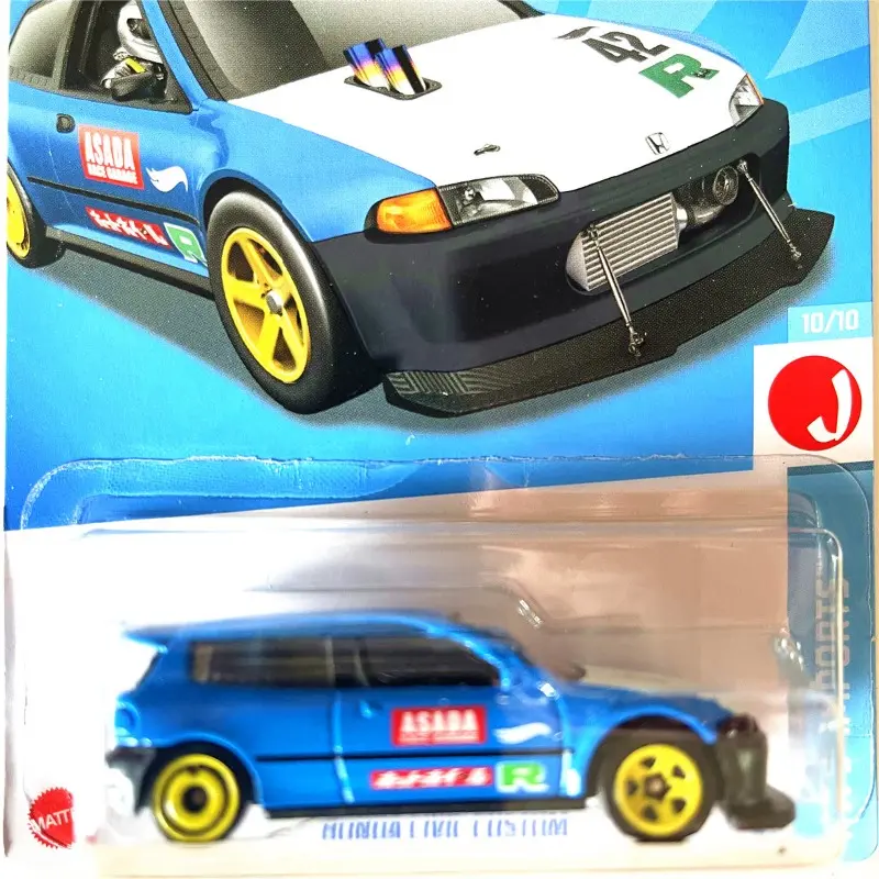 HOTWHEELS alloy trot car model 2Q2L for honda CIVIC CUSTOM 1:64 alloy car model toy
