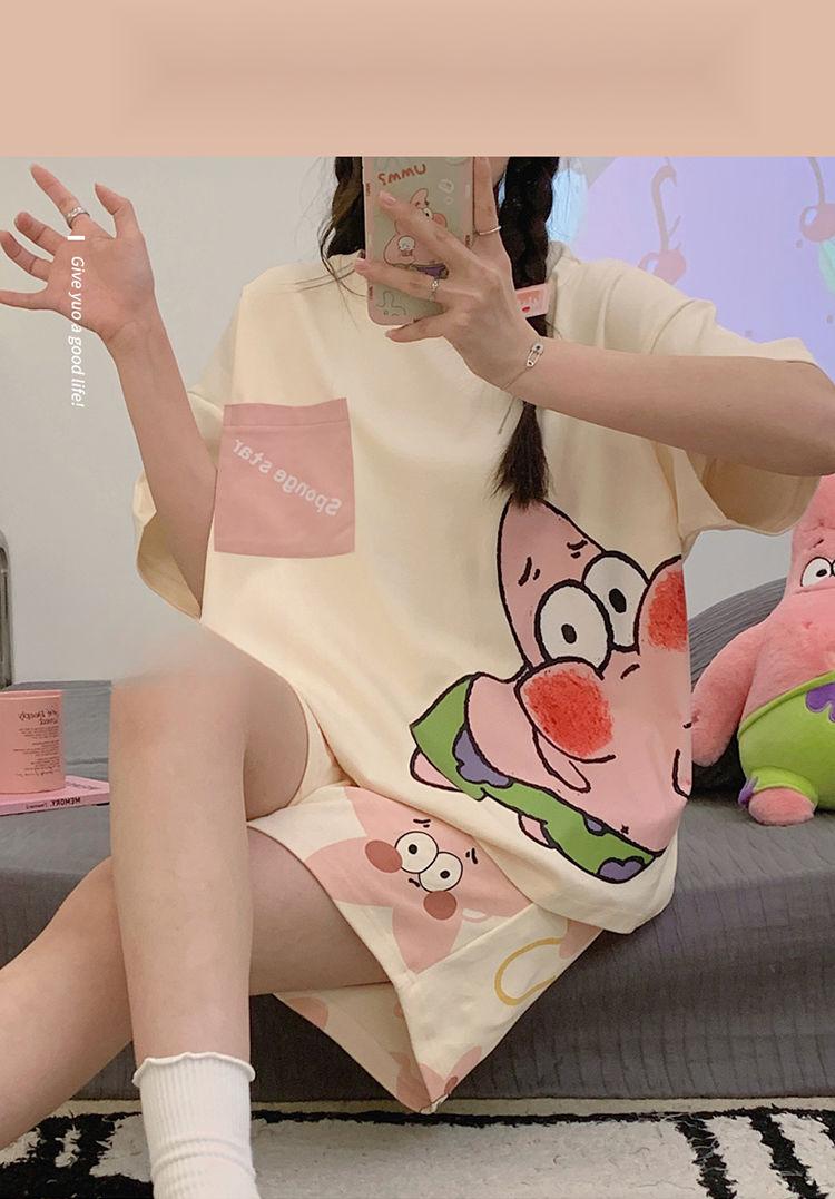 Product Introduction of Pure Cotton Pajamas for Female Students New Sweet and Beautiful Home Wear Suit 23