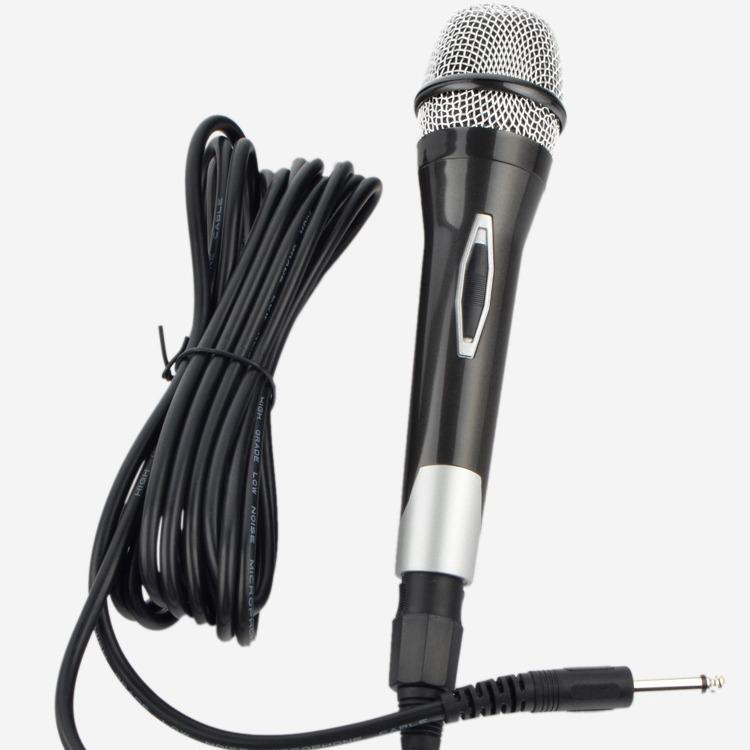 Micro có dây dùng cho loa kéo dàn karaoke, amply dây dài 5m hát hay, chống hú tốt