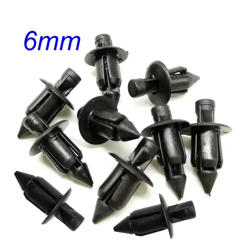 Ốc bấm dàn áo,chốt nhựa dàn áo xe máy 6Li, 8Li - phù hợp nhiều dòng xe trên thị trường 1