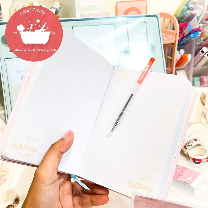 Paket jurnal 6 in 1 boba Alat Tulis Lucu Kantor 4