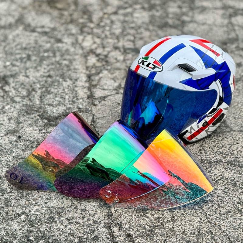 (Đủ màu) KÍNH MÀU THAY THẾ cho mũ KLT, KYT Venom đi ngày đêm đều được