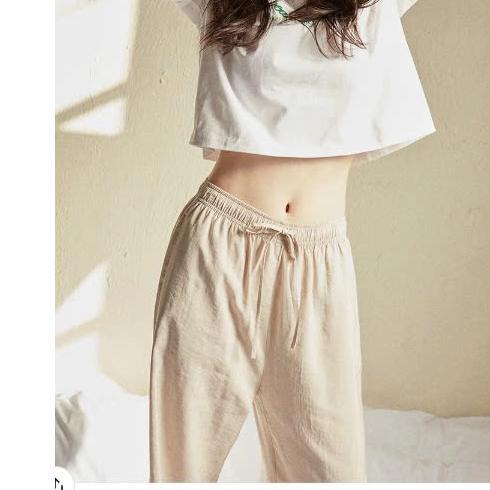 Quần dài ống suông dây rút G1or xuất xịn 8