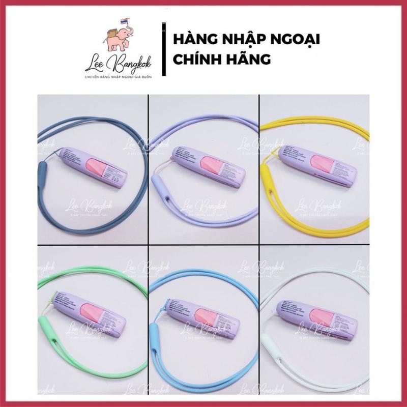 [MÀU NGẪU NHIÊN] Dây Đeo Cho Ống Hít Thông Mũi Pastel Brand Pocket Chất Liệu Silicon Mềm Dẻo Tiện Dụng Mang Đi Kem Kem