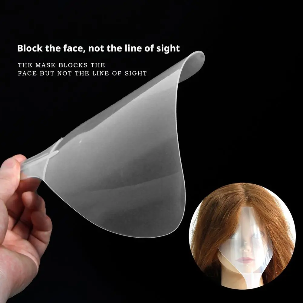1pcs Barber Hair Salon Clear Plastic Hairspray Mask Eyes Face Shield Cover Protector