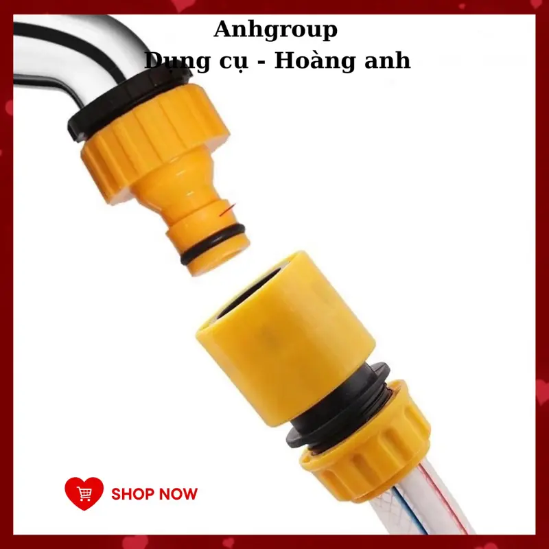 Bộ đầu nối vòi nước với ống dẫn nước 2 chi tiết 0