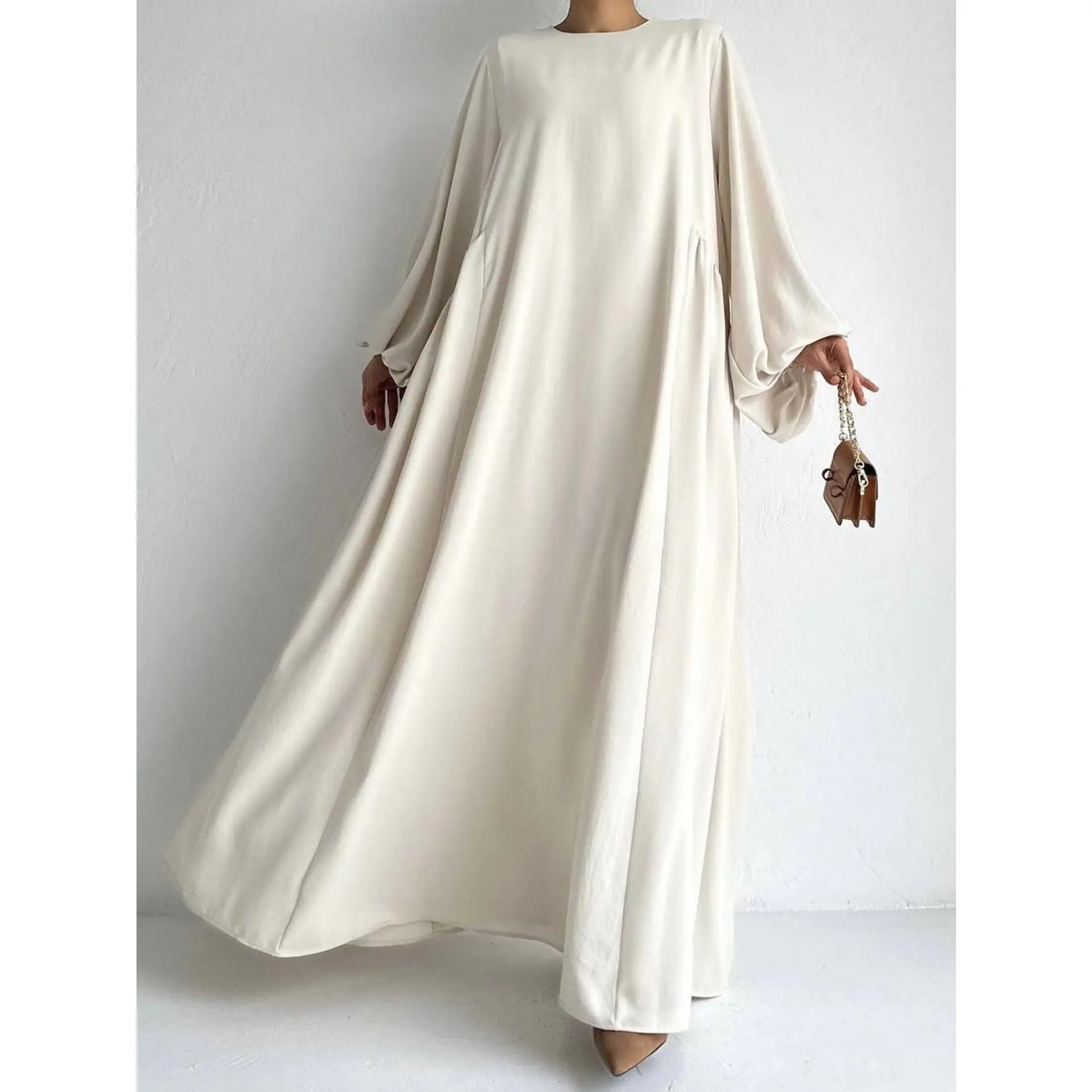 Trang Phục Abaya, Phong Cách Trung Đông, Quần Áo Đơn Giản, Dành Cho Phụ Nữ Hồi Giáo, Mới Năm 2025