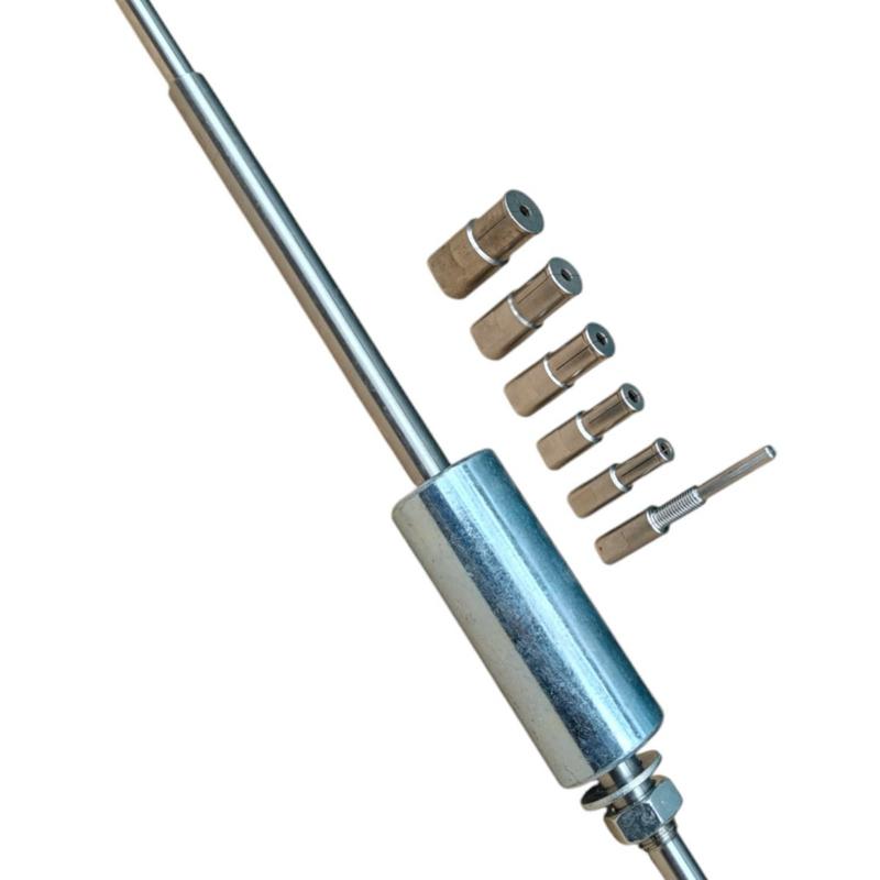 Bộ Cảo Giật Inox Siêu Cứng 6 Đầu Cho Vòng Bi 201, 300, 301, 203 - Hàng Chuẩn Inox