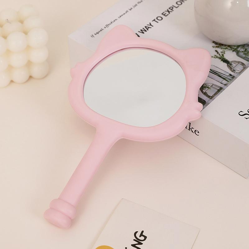 Product Introduction of Cartoon Fox Handheld Mirror Plastic Handle Round Mirror For Eyelash Extension Beauty Tools 27