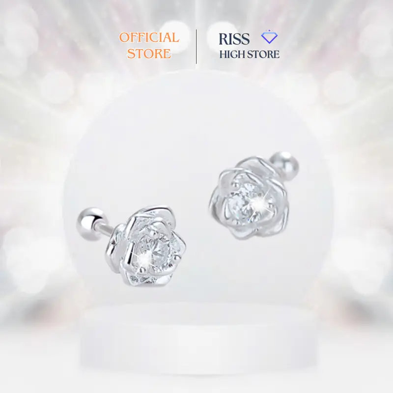 Bông tai hoa thủy tiên sang trọng tinh tế phong cánh trẻ trung thời thượng RISS HIGH STORE LIFE AND JEWELRY 0
