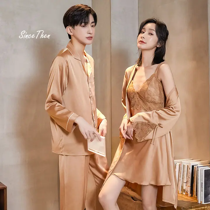 Áo choàng nữ cao cấp mặc nhà cho cặp đôi - D0006VD Top Đầm 2