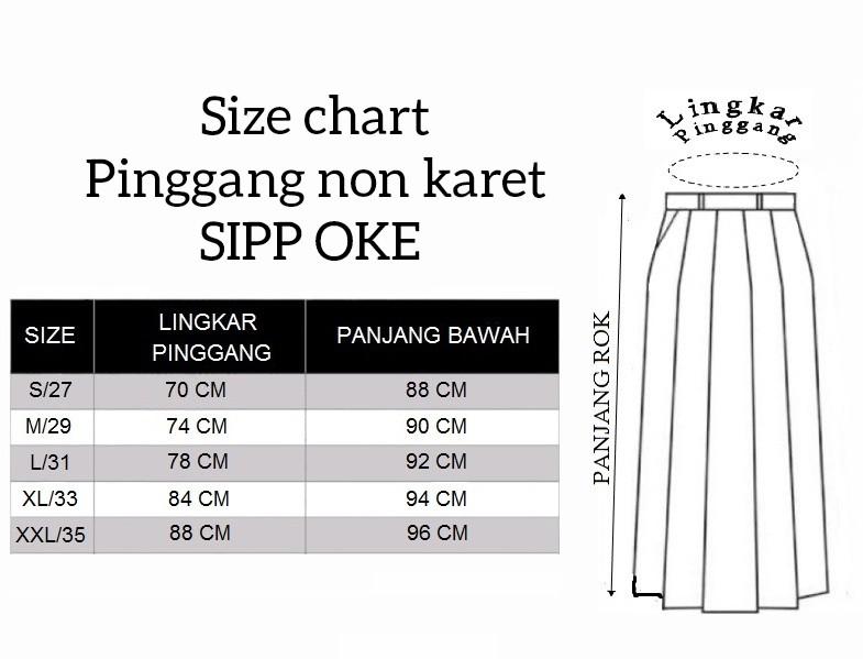 Product Introduction of SIPP OKE rok span belah dua terlaris/seragam sekolah kekinian/bawahan viral/fashion wanita terbaru/seragam sekolah smp sma Panjang Bawahan Biru Seragam Sekolah Murah 0