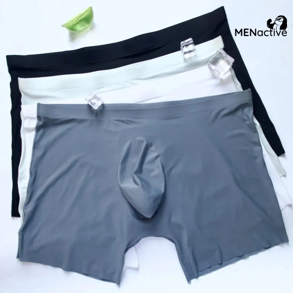 Quần lót nam, Quần sịp đùi nam boxer lụa băng kháng khuẩn, mềm mại, thoáng mát BBL01 Menswear Quần Boxer