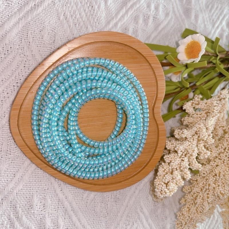 ￼Dây Quấn Bảo Vệ Cáp Sạc Tai Nghe 1m4 Loại Dày Chống Đứt Gãy 3