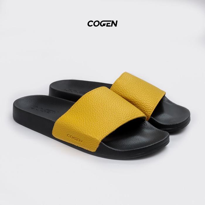 Sandle Basic Promo Sendal Basic Sandal Selop Pria Wanita Cogen - Basic Mustard ...