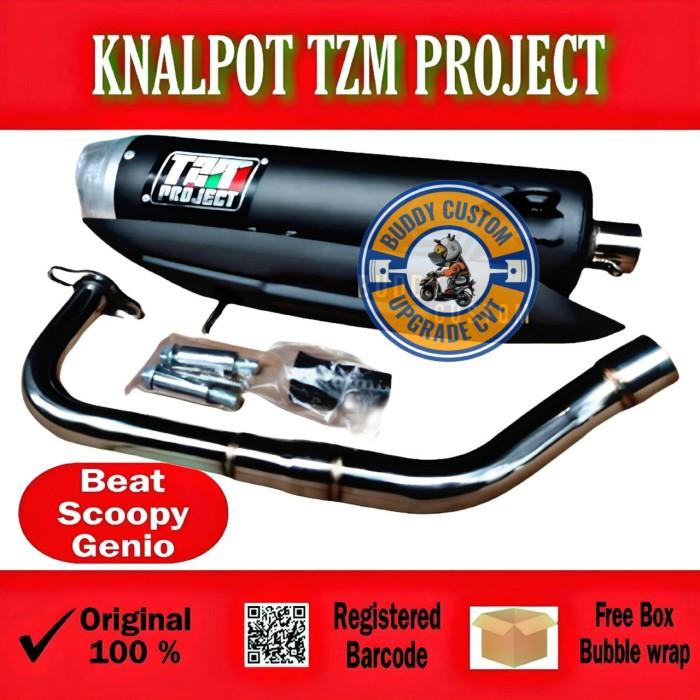 Knalpot TZM Project PCX 150 ADV - Knalpot TZM STD Non SS Pro ADV PCX - ADV 160 8