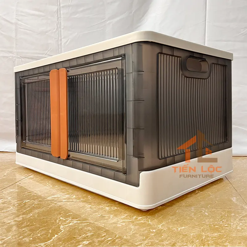 Tủ nhựa cho bé xếp chồng sâu 40cm, tủ quần áo nhựa trẻ em, tủ nhựa lắp ghép không cần lắp đặt 6