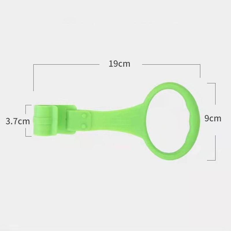 Product Introduction of 1/4pcs Gift Plastic Playpen Pull Ring Baby Walking Assist Tools Playpen Accessories Stand Rings Light Weight Baby Crib Hooks Playpen 17