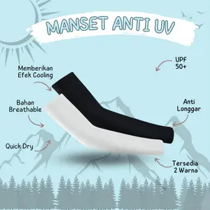 【PROMO RAMADHAN】MANSET/SLEEVE Cooling Effect & Ultra Violet Protector!! NEW FASHION