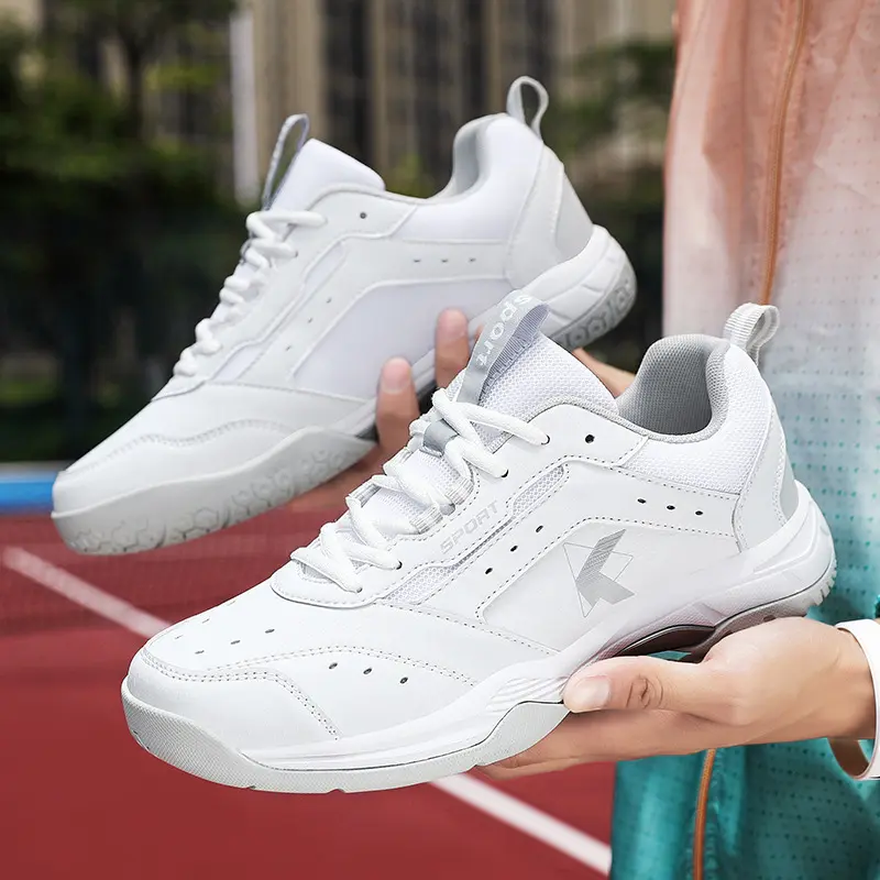 In Stock Professional Badminton Shoes Tennis Shoes Volleyball Shoes Table Tennis Ball Shoes Badminton Shoes Men and Women Training Shoes Shockproof Breathable Professional Sneaker Non-Slip Wear-Resistant 2024 New Shoes