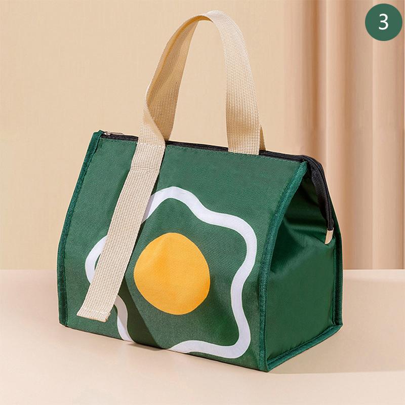 Product Introduction of Túi Đựng Hộp Cơm Trưa Giữ Nhiệt, Thiết Kế Cầm Tay Dễ Thương, Dành Cho Phụ Nữ Và Trẻ Em, Túi Xách Đựng Thực Phẩm, Thích Hợp Cho Du Lịch, Dã Ngoại Và Ăn Uống, Túi Bento Làm Mát Cách Nhiệt, 1 Cái 24
