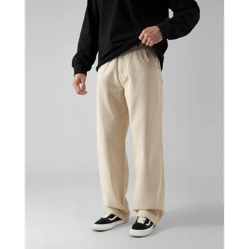 Quần RELAX Fit Pants màu BEIGE thiết kế thoải mái 1
