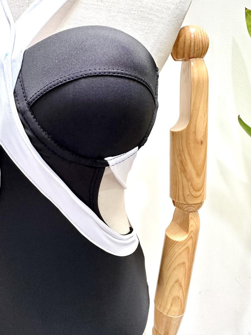 Product Introduction of BIKINI ĐỒ BƠI MỘT MẢNH LIỀN THÂN CHỮ X VIÊN TRÁNG KHOÉT EO 373 3